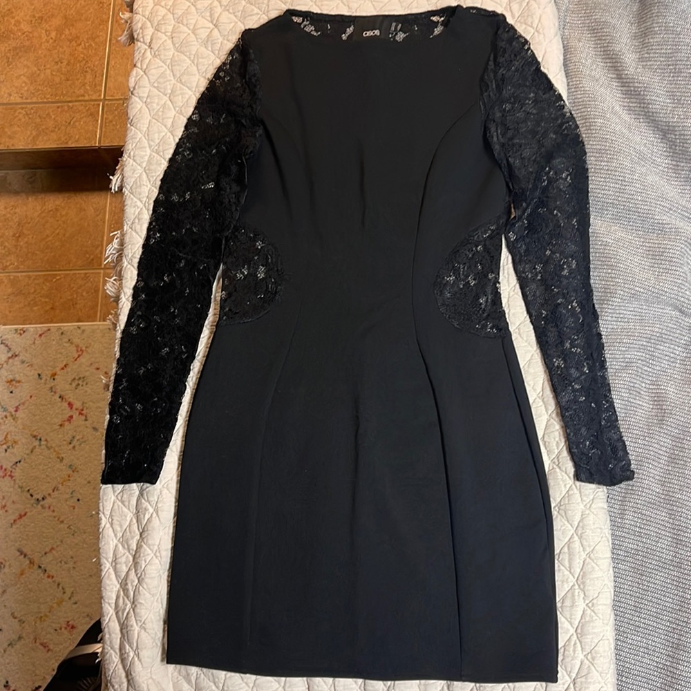 asos body on lace dress